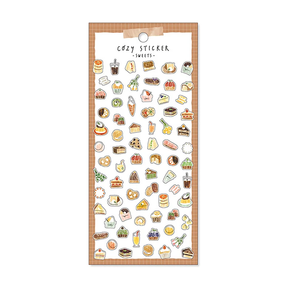 Mind Wave | Cozy Stickers | Sweets - Simple Paper