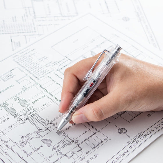 Tombow Air Press Ballpoint Pen | .7mm | Clear - Simple Paper