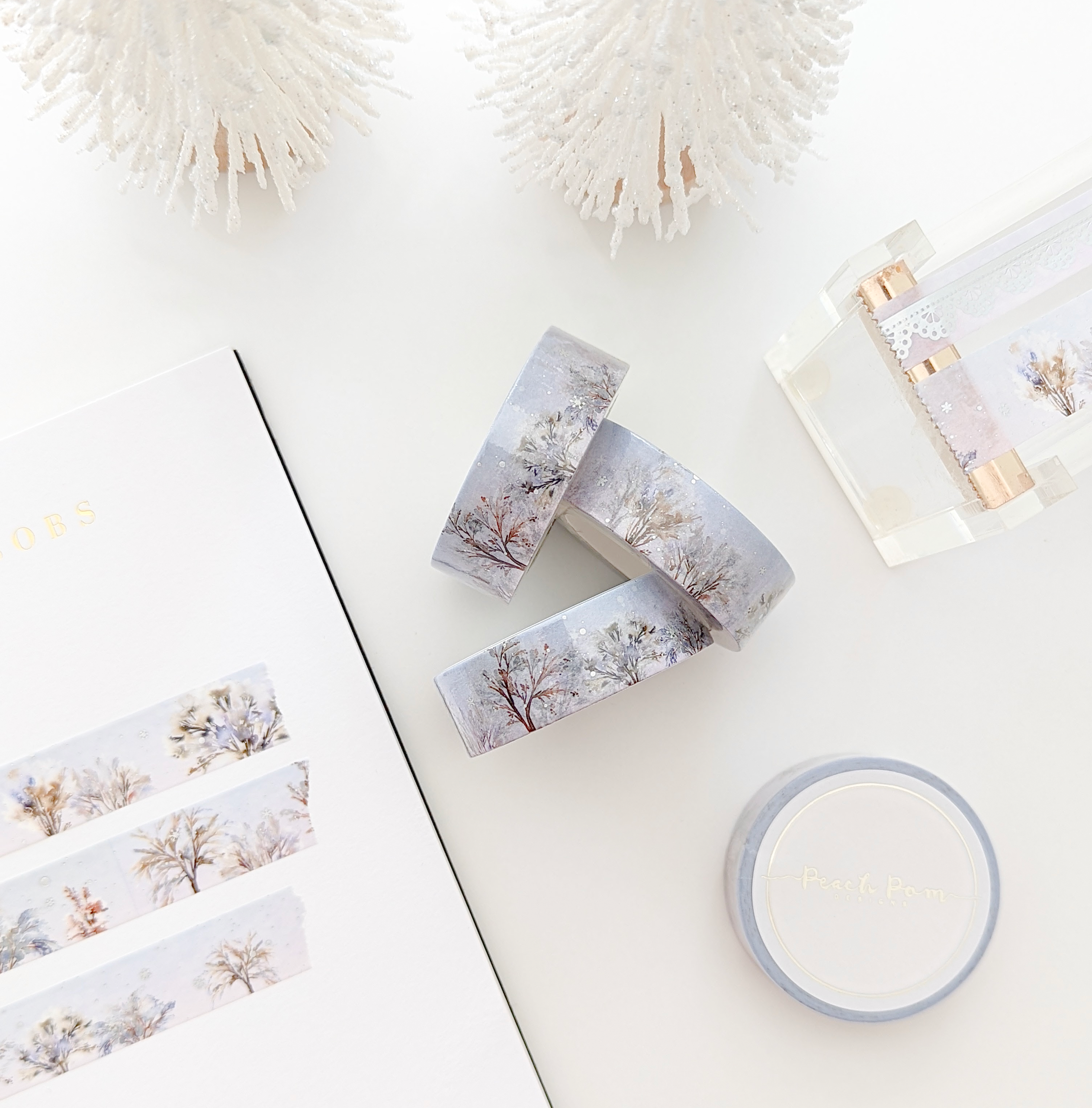 Washi Tape | Winter Trees | 15mm - Simple Paper