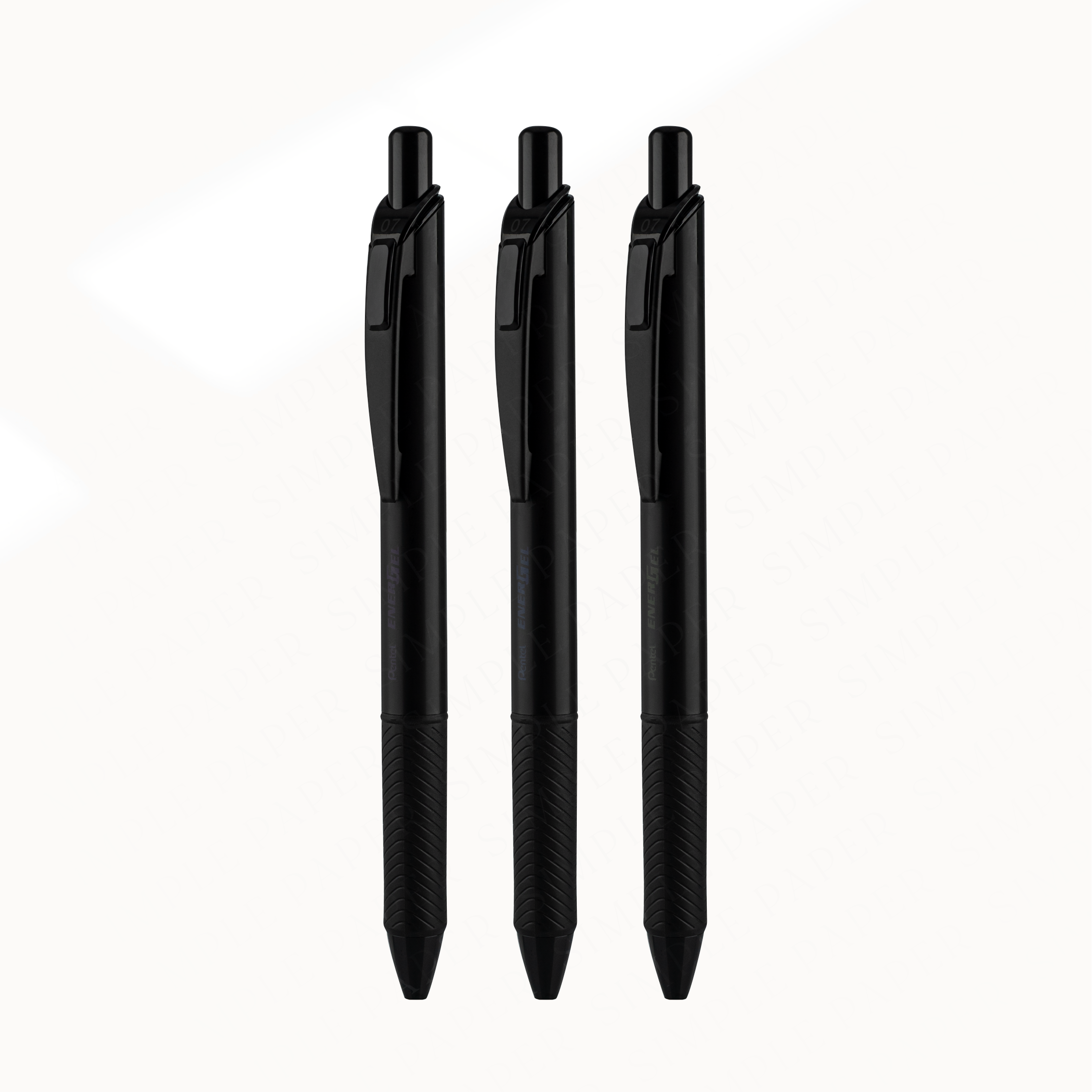 Pentel Energel Limited Black Colors Pen - Simple Paper