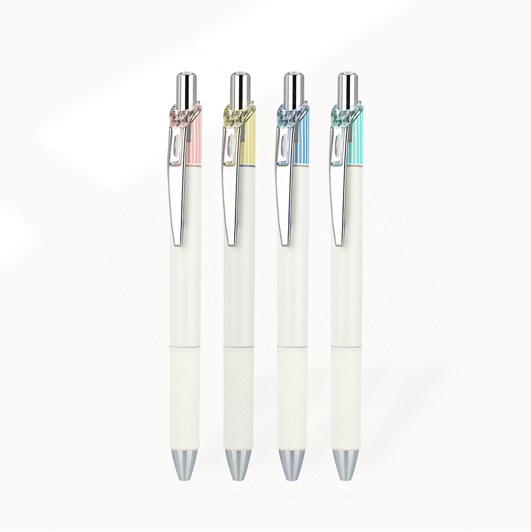 Pentel EnerGel Clena Gel Pen - Simple Paper