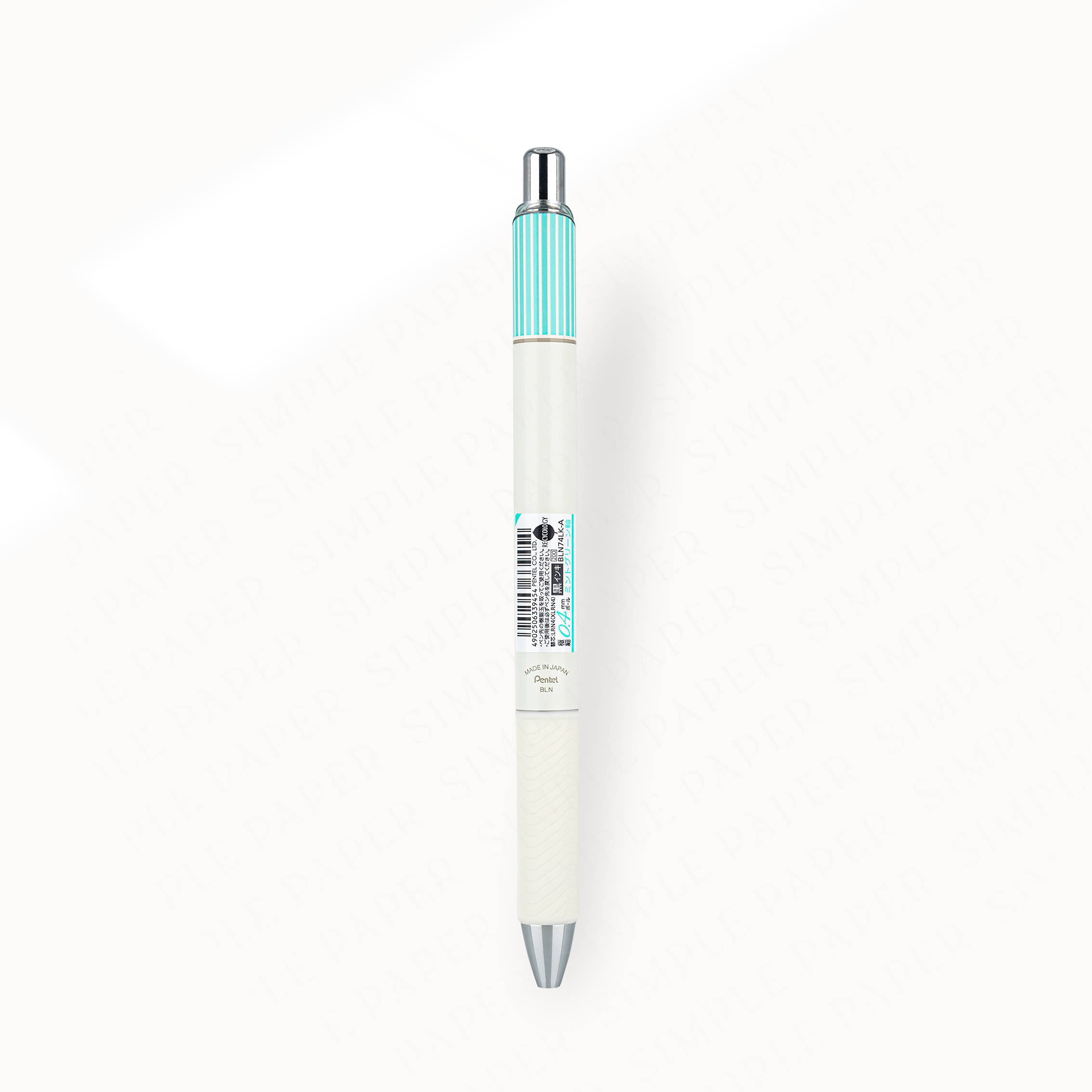 Pentel EnerGel Clena Gel Pen - Simple Paper