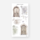 January - Sheet D - Simple Paper