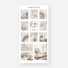 January - Sheet I - Simple Paper 