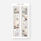 January - Sheet K - Simple Paper