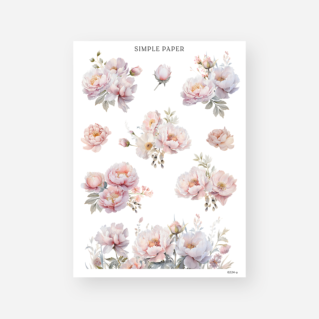 February - Sheet A - Simple Paper