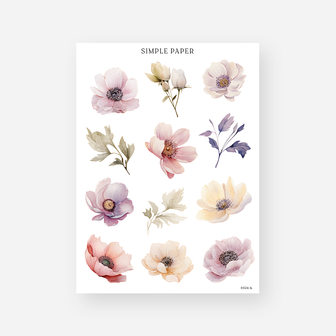 March - Sheet B - Simple Paper