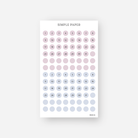 April - Sheet H - Simple Paper