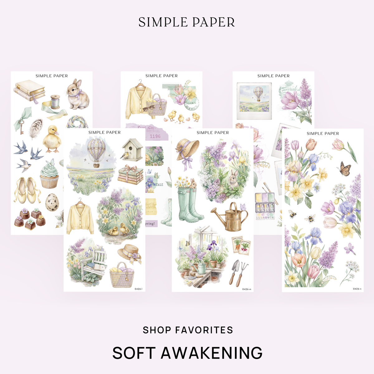 Soft Awakening - Shop Favorites Bundle cover, light background