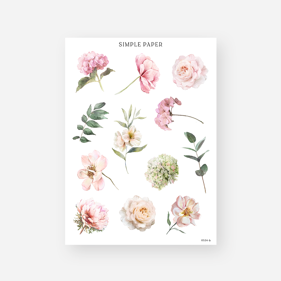 May - Sheet B - Simple Paper