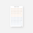 August - Sheet H - Simple Paper