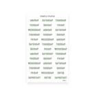 Checking In sticker sheet by Simple Paper