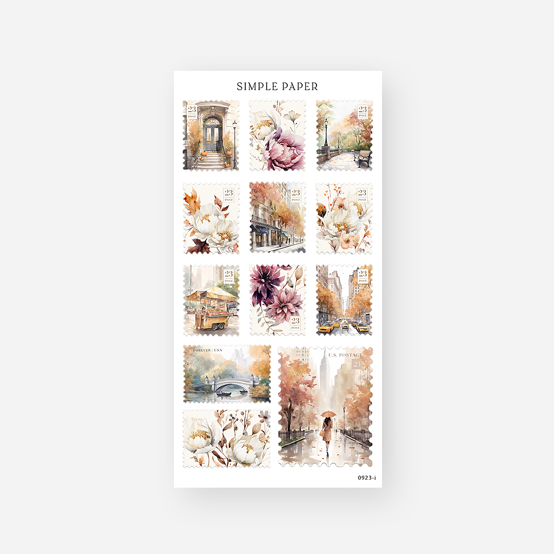 September '23 - Sheet I - Simple Paper 