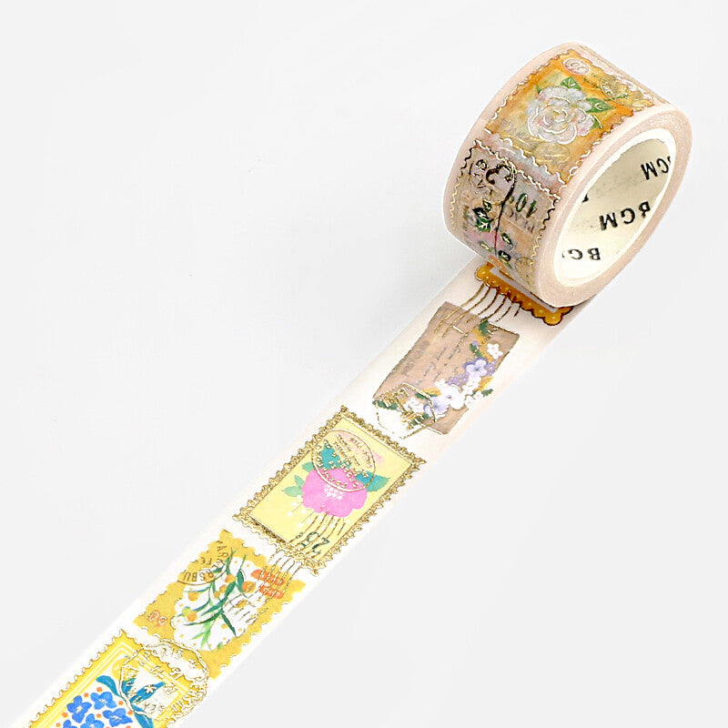 BGM Washi Tape | Post Office Yellow Plant - Simple Paper 