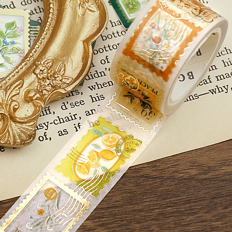 BGM Washi Tape | Post Office Yellow Plant - Simple Paper 