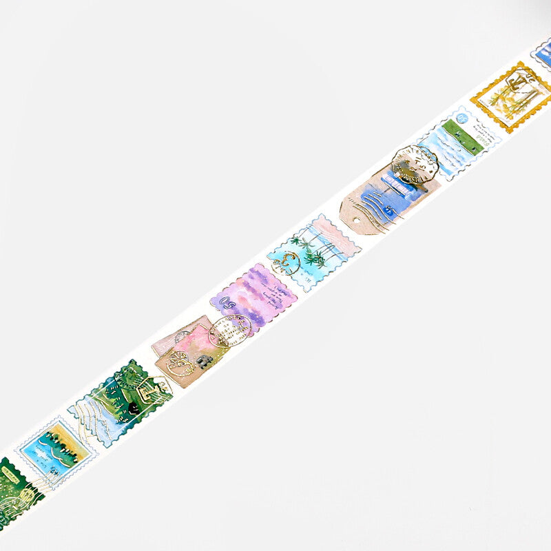 BGM Washi Tape | Post Office Landscape - Simple Paper 