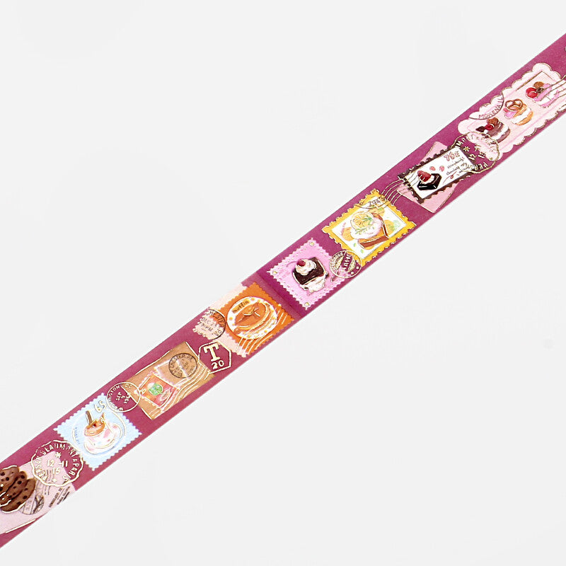 BGM Washi Tape | Post Office Plum Desserts - Simple Paper 