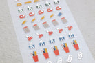 Suatelier Mini Series Stickers | No. 113 | Deco 07 - Simple Paper 