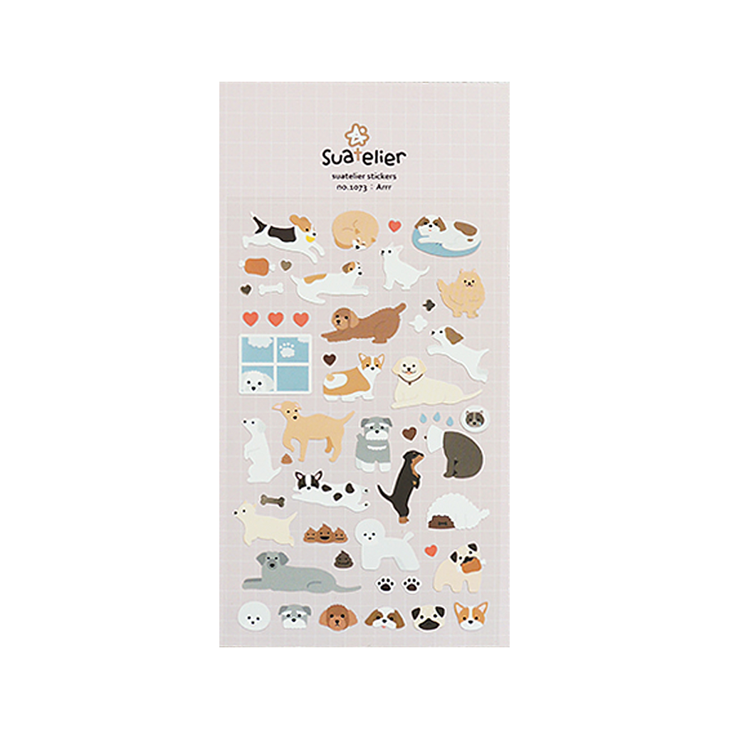 Suatelier Stickers | No. 1073 | Arrr - Simple Paper 