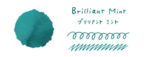 Teranishi Guitar Taisho Roman Haikara | Brilliant Mint Ink - Simple Paper 