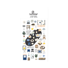 Suatelier Stickers | No. 1108 | Cafe Blue - Simple Paper 