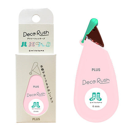 Plus Deco Rush x Mizutama | Attention - Simple Paper 