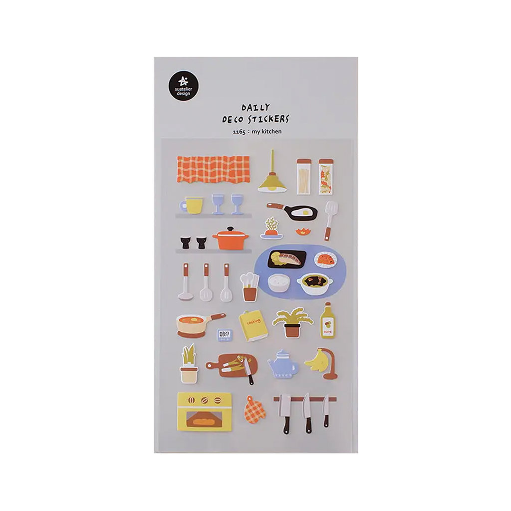 Suatelier Stickers | No. 1165 | My Kitchen - Simple Paper 