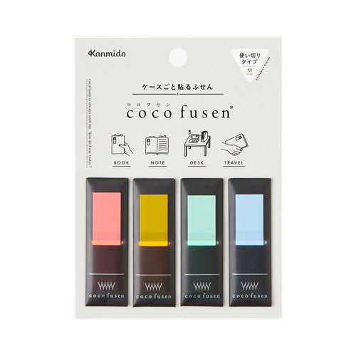 Kanmido Coco Fusen Sticky Notes | Medium | Business - Simple Paper 