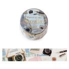 BGM Washi Tape | Tsukue | Traveler - Simple Paper 