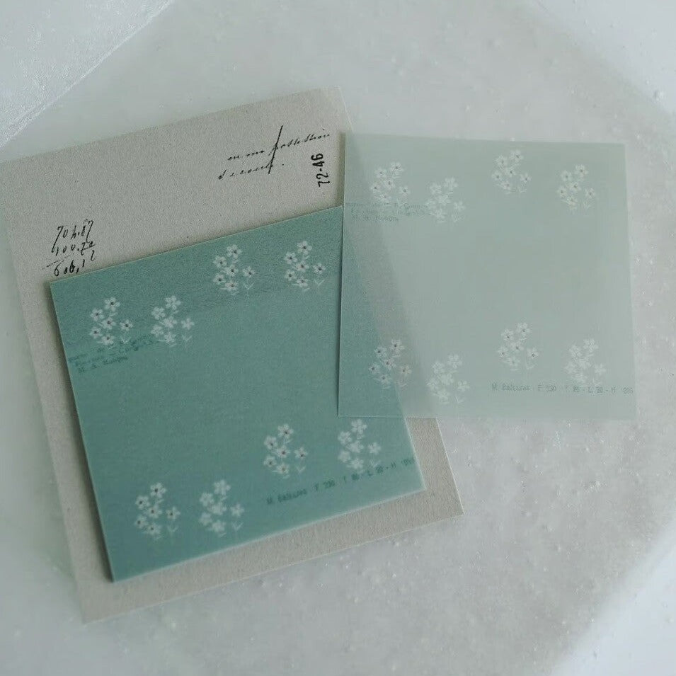 Yohaku Vellum Sticky Notes | M-143 - Simple Paper 