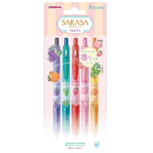Sarasa Clip Limited Edition Scented Gel Pens | Fruits – Simple Paper