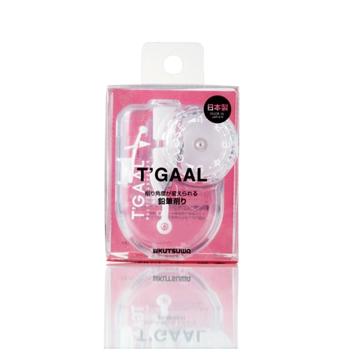 Kutsuwa T'Gaal Pencil Sharpener | Clear - Simple Paper 