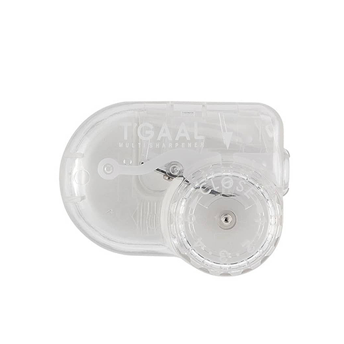 Kutsuwa T'Gaal Pencil Sharpener | Clear - Simple Paper 