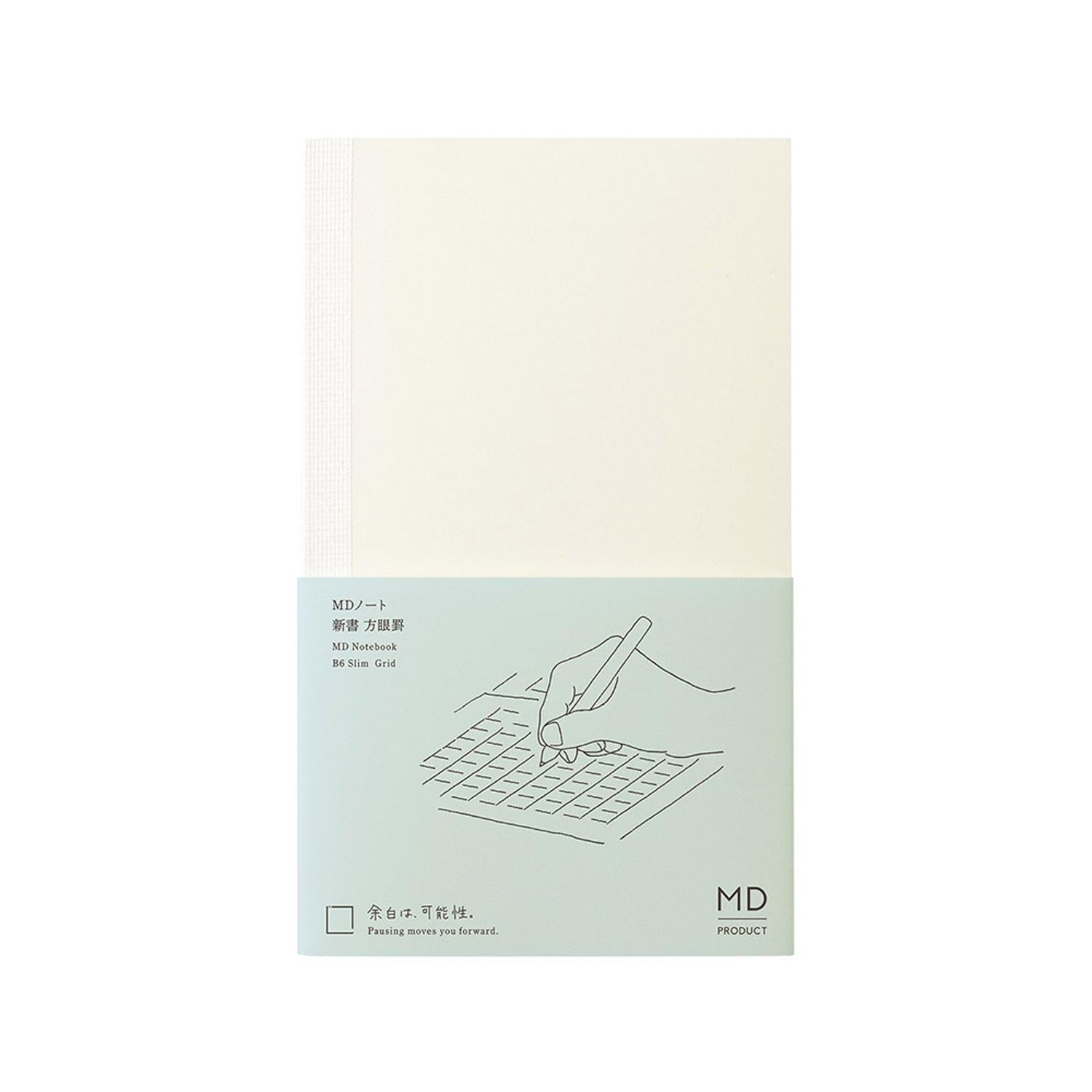 Midori MD Notebook B6 Slim Grid