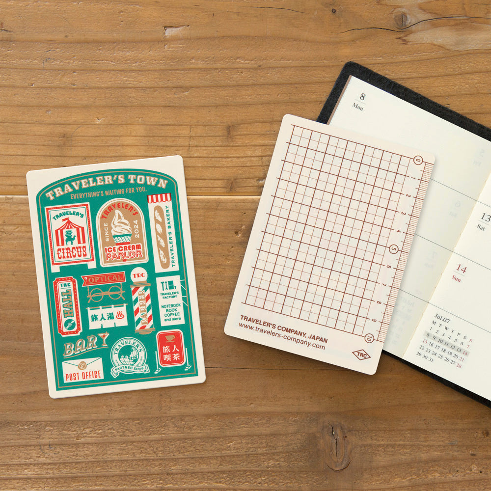 Traveler's Notebook Plastic Sheet 2024 | Passport - Simple Paper 