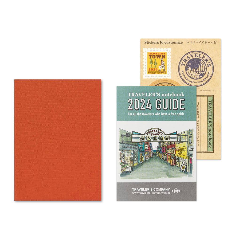 Traveler's Notebook 2024 Monthly | Passport - Simple Paper 