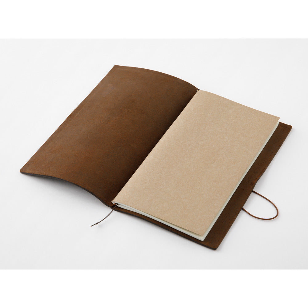 Traveler's Notebook - Regular - Brown - Simple Paper 