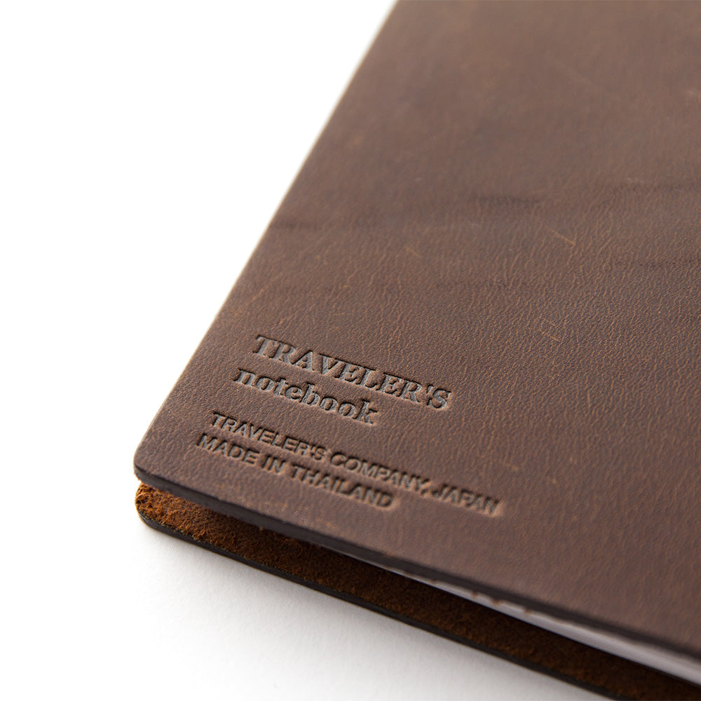 Traveler's Notebook - Regular - Brown - Simple Paper 