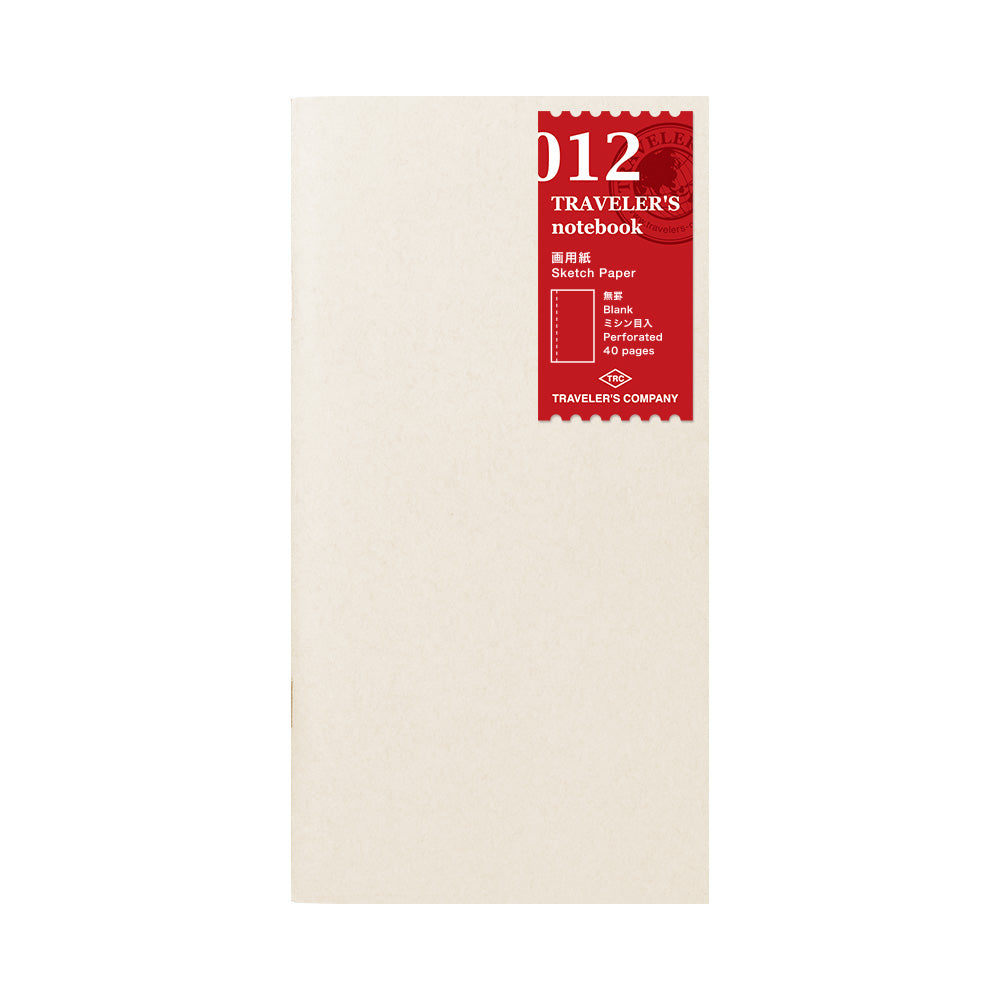 TN Regular Size Refill | Sketch Notebook | 012 - Simple Paper 