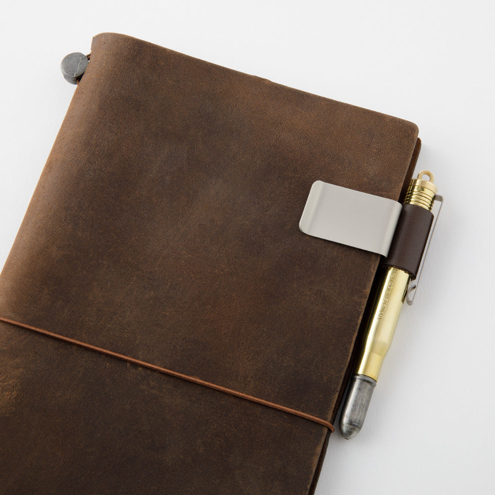 Traveler's Notebook Pen Holder | Brown | 016 - Simple Paper 