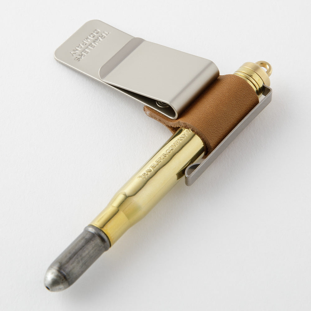 Traveler's Notebook Pen Holder | Camel | 016 - Simple Paper 