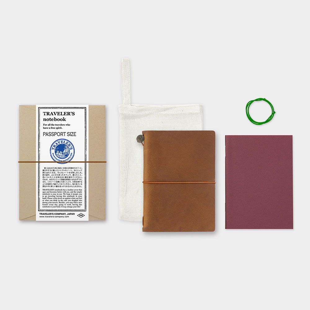 Traveler's Notebook | Passport | Camel - Simple Paper 