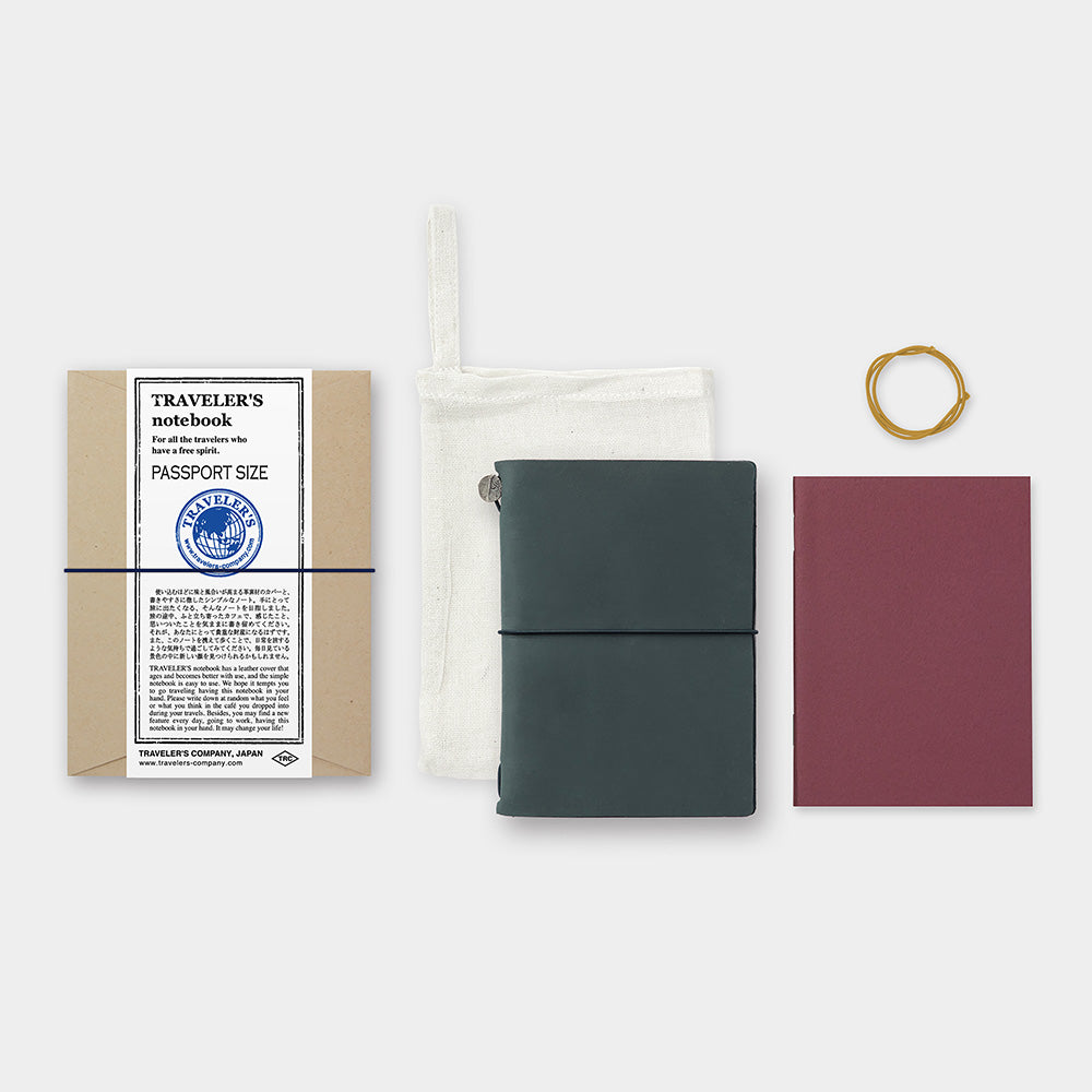 Traveler's Notebook | Passport | Blue - Simple Paper 