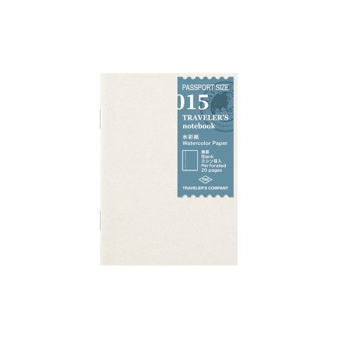 TN Passport Size Refill | Watercolor Paper | P15 - Simple Paper 