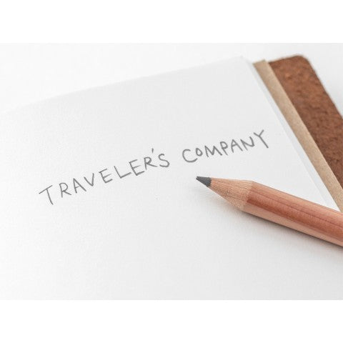 Traveler's Notebook Pencil Solid Brass - Simple Paper 