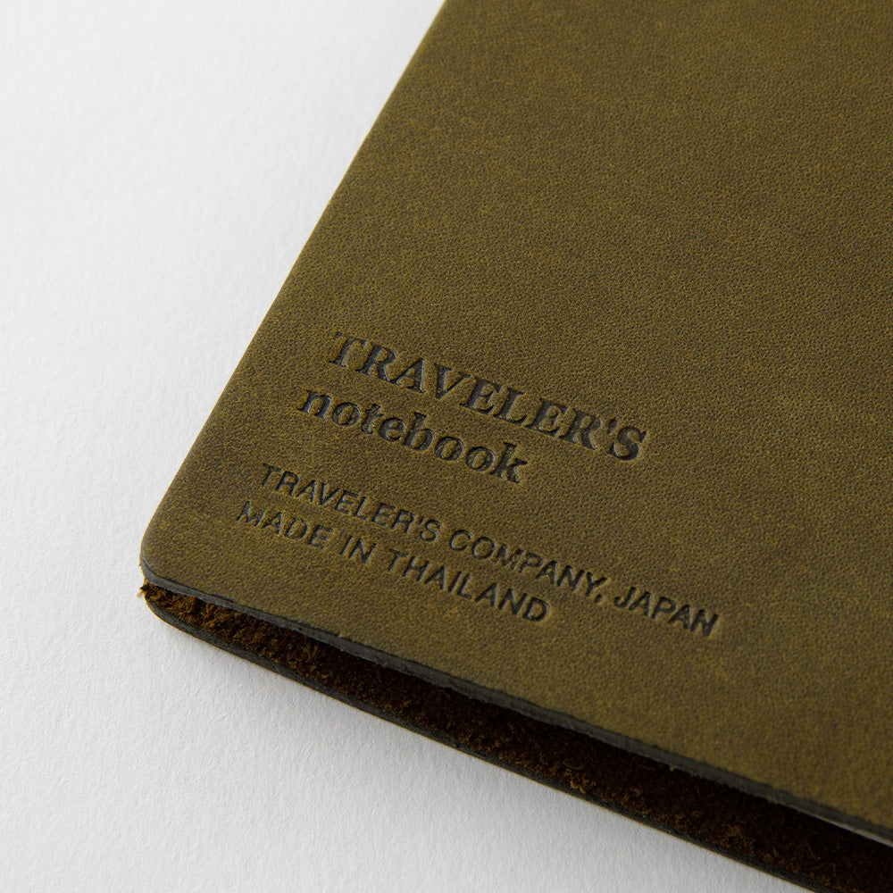 Traveler's Notebook - Regular - Olive - Simple Paper 