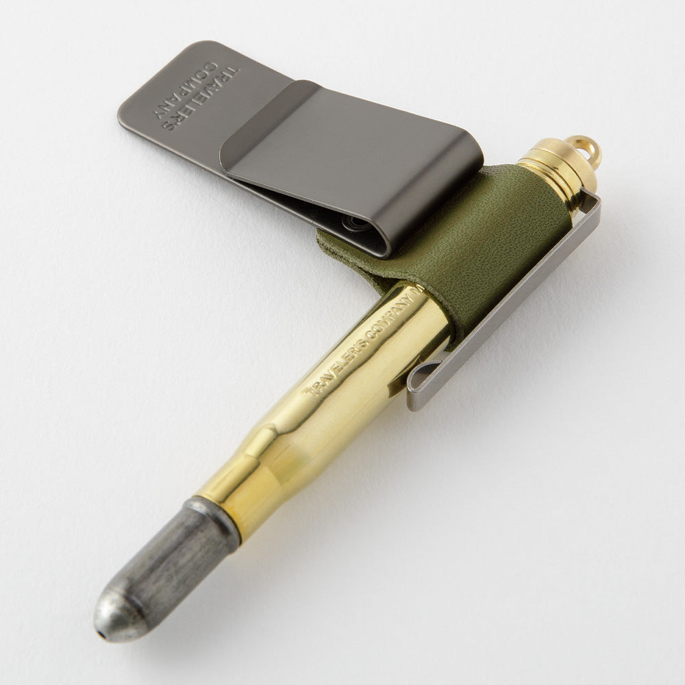 Traveler's Notebook Pen Holder | Olive | 016 - Simple Paper 