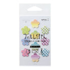 Midori Sticky Memo Film | Mini Flowers - Simple Paper 