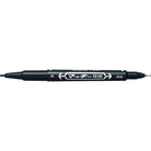 Zebra Mackee Double-Sided Marker Pen | Black - Simple Paper 