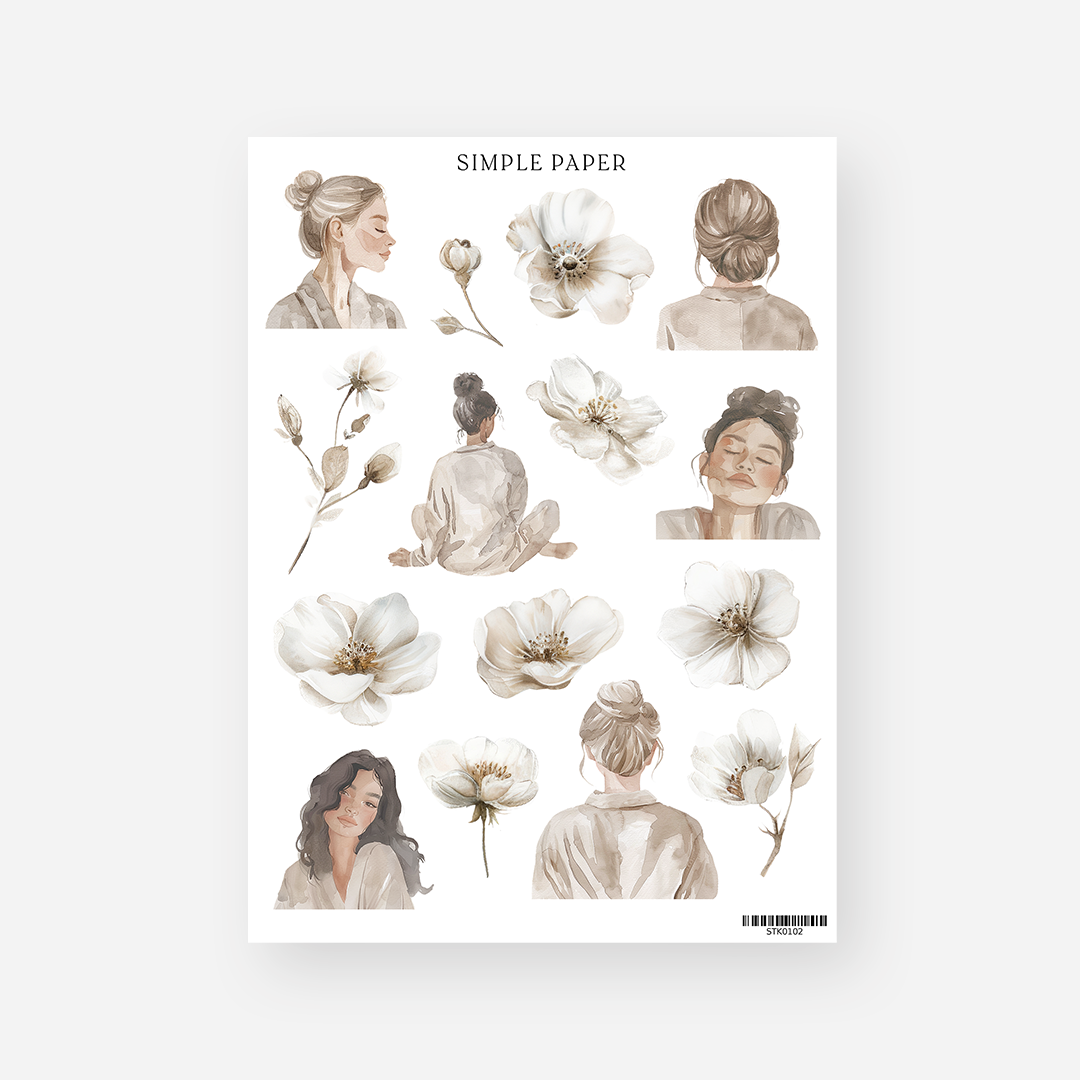 Aesthetic - Sheet 2 - Simple Paper